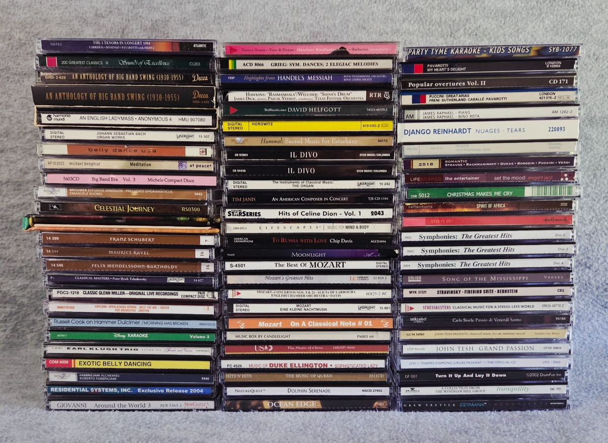 Classical Music CD Instrumental Symphony Opera Big Band Karaoke 
