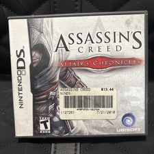Assassin's Creed Altaïr's Chronicles Nintendo DS Complete CIB Altair Tested