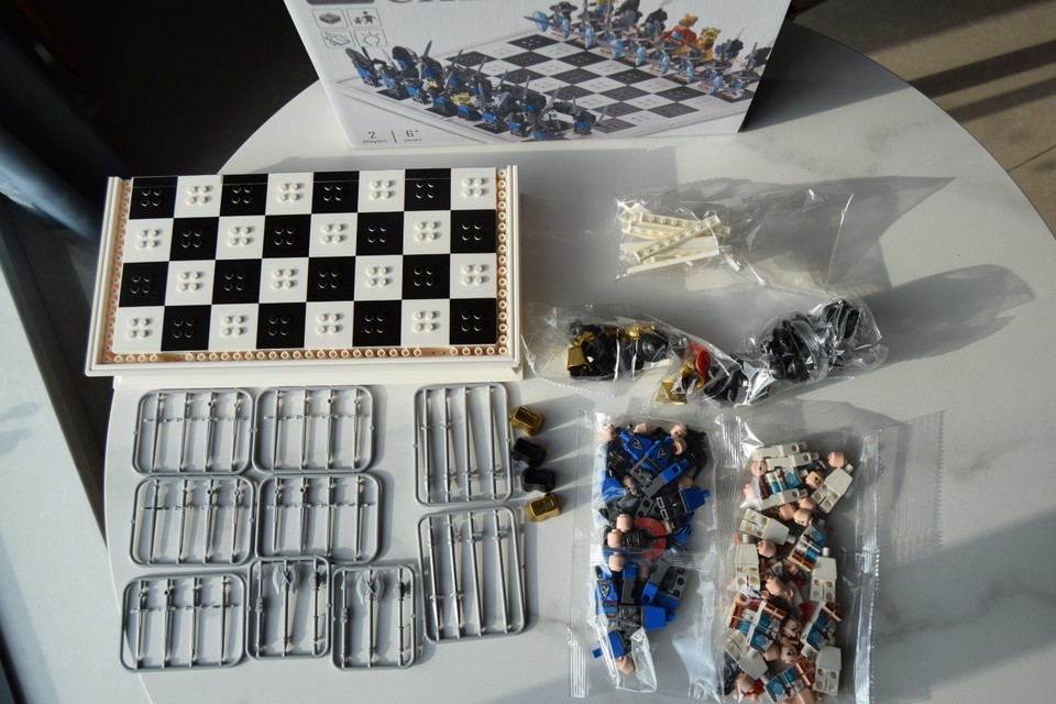 Medieval Theme Building Blocks Chess Set 76394 | eBay