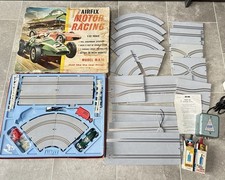 VINTAGE AIRFIX MODEL MOTOR RACING SET + EXTRAS MRRC THROTTLES CHICANE TRACK ETC