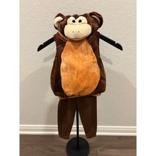 Toddler Monkey Halloween Costume Plush Tunic and Leggings Set 9-18 Months