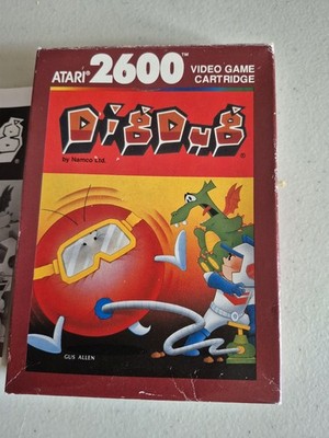 Dig Dug Atari 2600 - Atari 7800 - Namco DigDug Atari Spiel 