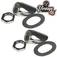 Windscreen Wiper Wheel Box Chrome Bezel Mounting Kits GAC1021 Fits Morris Minors