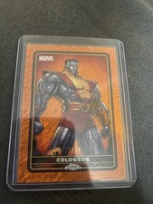 Topps Marvel Chrome Colossus Orange Refractor Card 2025 #25/25