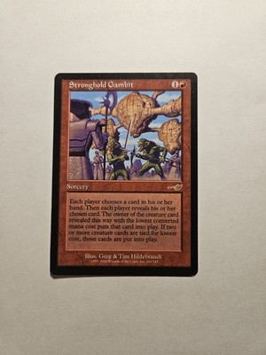 MTG要塞の計略 Stronghold Gambit 2枚セット Stronghold Gambit Nemesis Regular for sale online | eBay