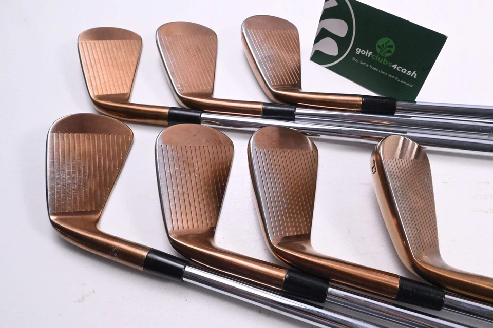Cobra King RF Forged MB Copper Irons / 4-PW / Stiff Flex N.S.Pro Modus³ Tour 120 - Image 3 of 4