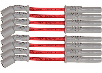 MSD 33829 15-20 Chevy Corvette/Silverado 1500 Wire Set, Super Conductor, Red