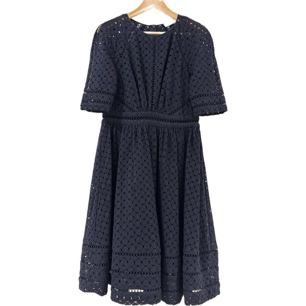 Zimmermann Eyelet Dress Size 3 Good Condition #46580