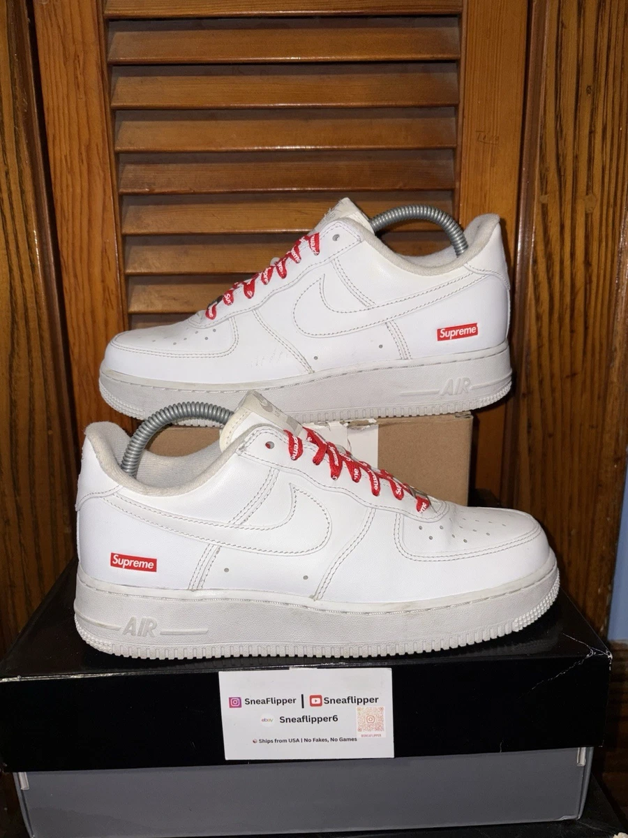 29cm！Supreme NIKE AIR FORCE 1 LOW White CU9225-100 Supreme Nike Air Force 1 Low White (Men's) | eBay