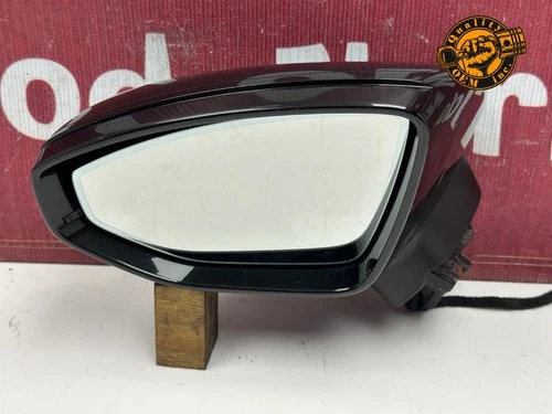 2019-25 AUDI A6 S6 RS6  LEFT SIDE DOOR REAR VIEW MIRROR BLIND SPOT & CAMERA GRAY