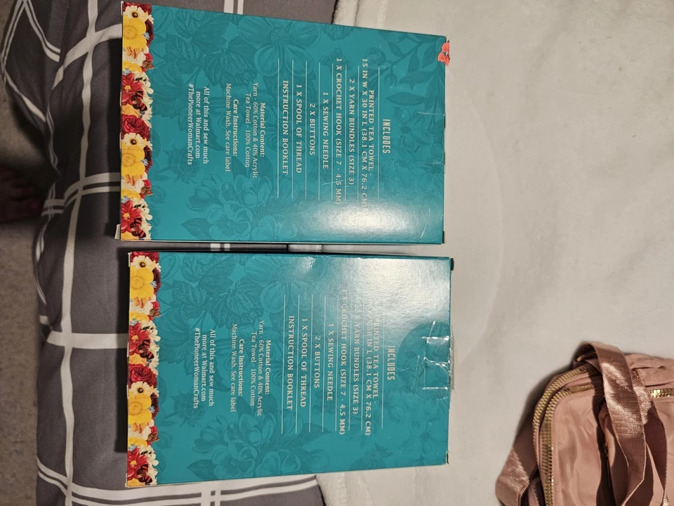 Juego de 2 toallas de ganchillo Pioneer Woman nuevas Foto 3 de 3