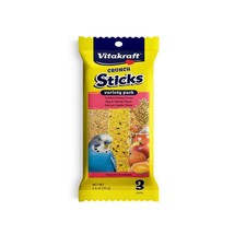 Vitakraft Crunch Sticks Variety Golden Honey, Egg  Honey, Harvest Apple