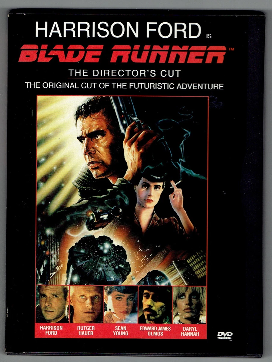 Blade Runner R Rated DVDs & Blu-ray Discs with Full Screen for