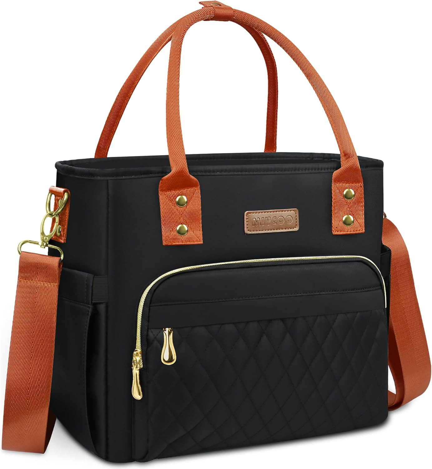 Women - Leakproof Insulated Lunch Cooler Bag For Women - Lar