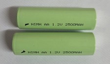 Rechargeable 2500mah NiMh. Lot Of 2