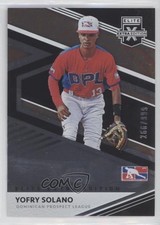 2020 Panini Elite Extra Edition Dominican Prospect League /999 Yoffry Solano z6b
