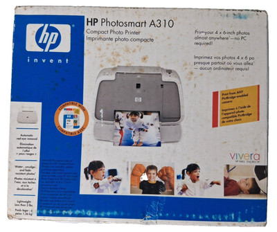 HP Photosmart A310 Digital Photo Inkjet Printer
