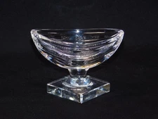 WATERFORD Crystal ARAGLIN Open Salt Cellar Dip Footed Dish 