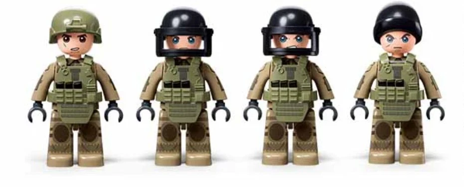 SLUBAN - B1179 - TYPHOON VDV ASSAULT Vehicle - 1:35 Scale - 519 Pcs - Image 4 of 4