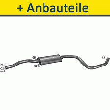 Mitteltopf Auspuff+ für FORD ESCORT 1.8 105/115PS 1995-2001