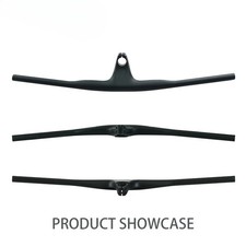 Barra dritta passante cavo esterno integrato mountain bike carbonio barra piatta