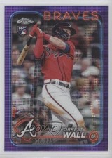 2024 Topps Chrome Purple Sonar Refractor 8/275 Forrest Wall #176 0x4h