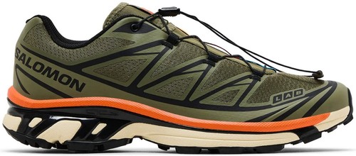 SALOMON XT-6 L47582500 Deep Lichen Green / Black / Red Orange