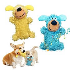 Squeaky Dog Toys, 2PCS Squeaky Dog Chew Toys Bear Plush Dog Toys to Keep Them...
