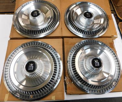 NOS OEM Ford 1967 Galaxie 500 LTD Wheel Covers Hub Caps Set | eBay