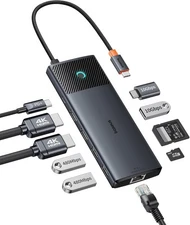 Baseus Metal Gleam Series II 10-in-1 USB HUB Space Grey