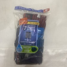 Hanes - Boys 6 Pair Boxer Briefs - Size M 10-12 