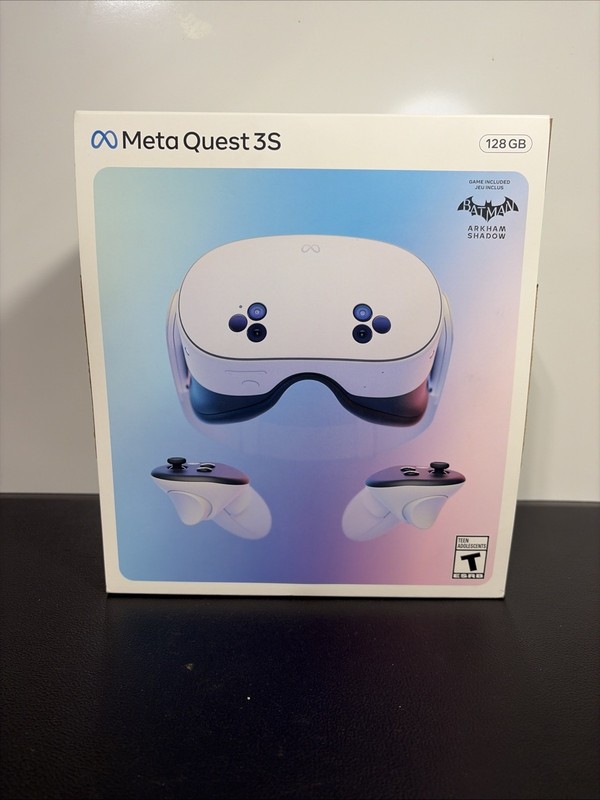 Meta Quest 3S 128 GB Headset with Controllers Complete Set