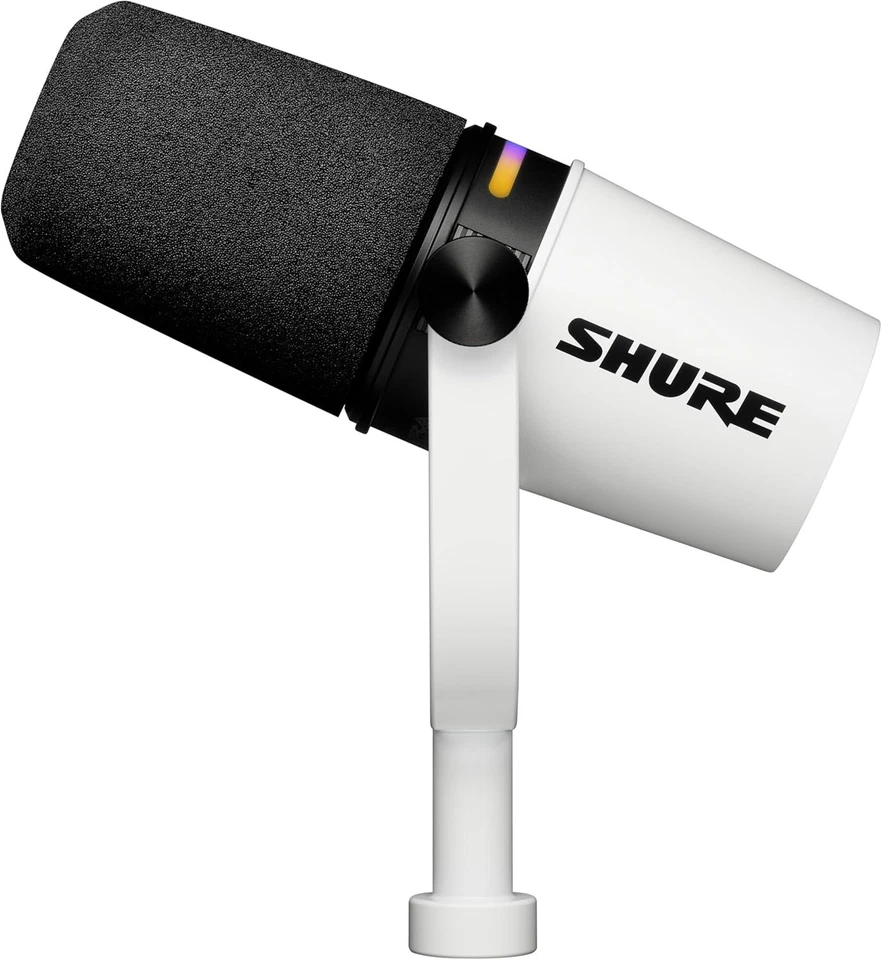 Shure MV7+ Podcast Dynamic Microphone OBS Certified Enhanced Audio LED Panel OEM - Image 3 of 4