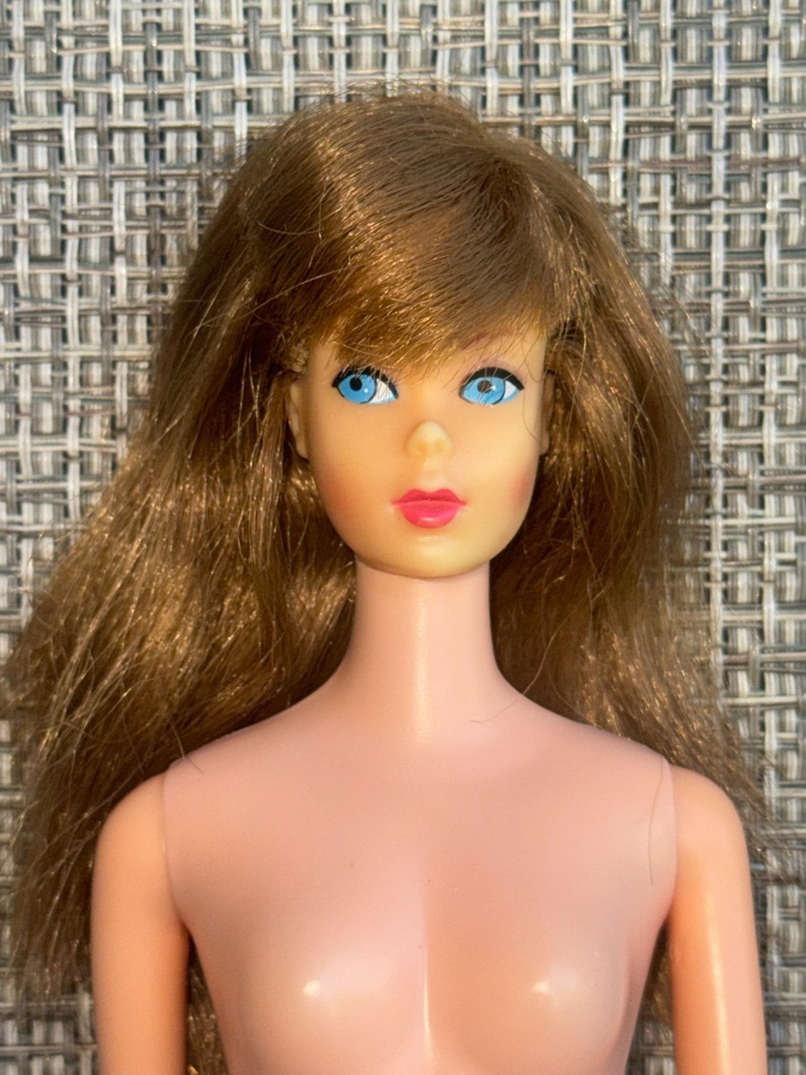 VINTAGE BARBIE BRUNETTE STANDARD STRAIGHT LEG DOLL | eBay