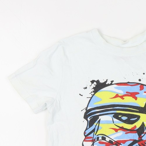 Pop Gear Boys' White Star Wars T-Shirt, Short Sleeve, 6-7 Years - Picture 7 of 12