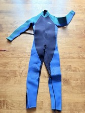 LL Bean Hydro Camaro 2/3mm Wetsuit Women's Small Blue And Green