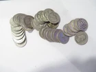 1 Full Roll of 90% Silver Washington Quarters; 40 coins
