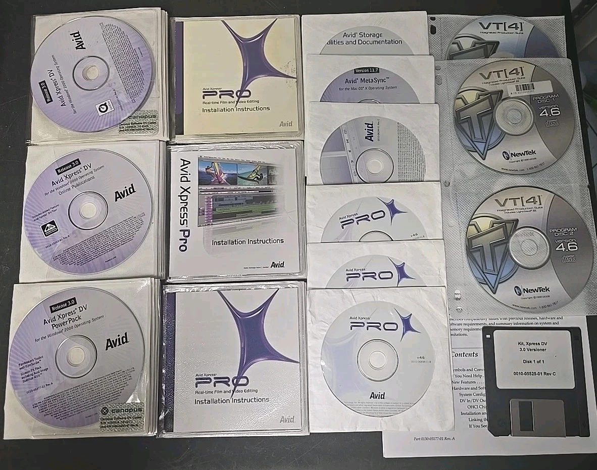 Avid Video Editing Software for sale | eBay