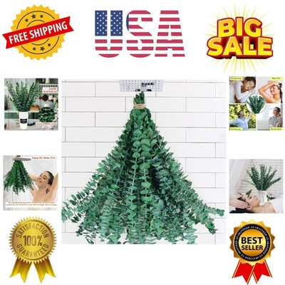 20 PCS Dried Preserved Eucalyptus for Shower, 17'' Real Natural Fresh Hanging ...