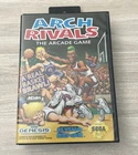 Arch Rivals: The Arcade Game (Sega Genesis, 1992) Complete with Manual