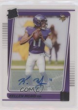 2021 Panini Clearly Donruss Rated Rookie Auto Kellen Mond #57 Auto 0s1o