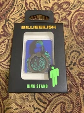 Billie Eilish Rare 2020 Finger Ring Stand Holder Cell Phone New In Box MINT BLUE