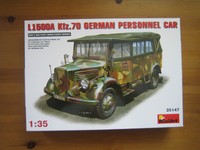 1/35 Plastic Model Military,german L1500a Kfz,70 Personnel Car, 1/35 Plastic Model Military,german L1500a Kfz,70 Personnel Car,