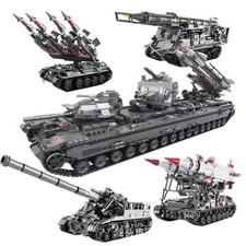 Building Blocks Military Brick Tank Model Kit World War 3D Puzzles Toy