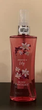 Body Fantasies  JASMINE & LILY Fragrance Body Spray Mist 3.2 oz 