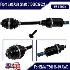 Front Left Axle Shaft For BMW G11 G12 750i 750li 2016-2019 AWD 31608639521