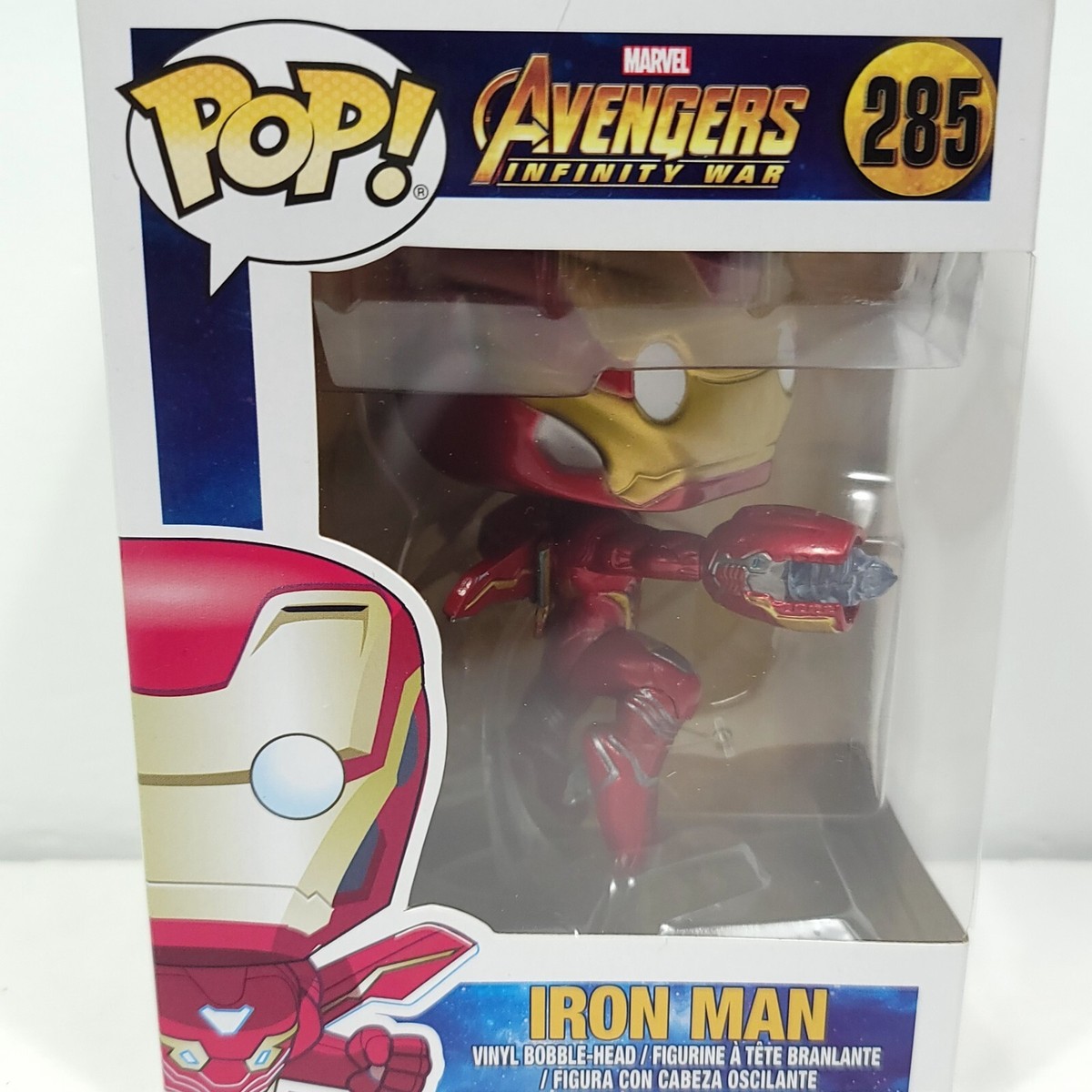 Funko Pop! Marvel Avengers Infinity War Iron Man Figure #285 NEW