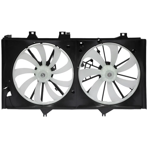 AC Dual Condenser Radiator Cooling Engine Fan For 2012-2017 Toyota Camry 2.5L L4 - Foto 2 di 8