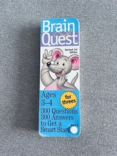 Brain Quest for threes Ages 3 - 4 300 questions and answers 3rd edition Deck 2