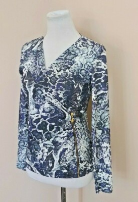 Etoile Du Monde Paris Snakeskin Design Top - Women's Euro Size Med (U.S. Small)